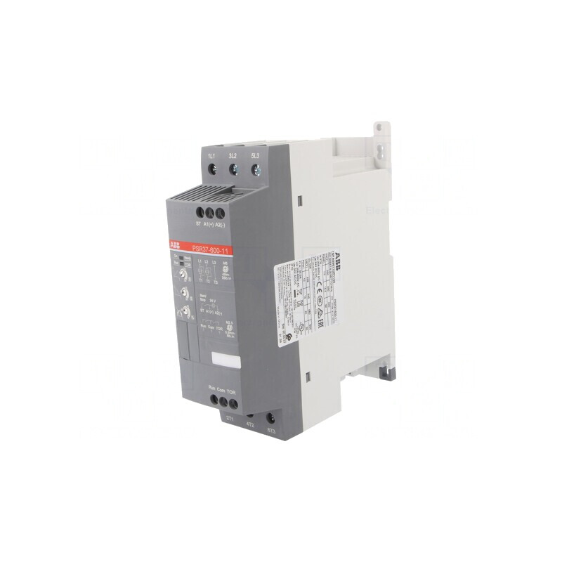 Softstart 18,5kW 37A pentru Șină DIN 208-600VAC | Electronic-mag.ro | Componente Electronice