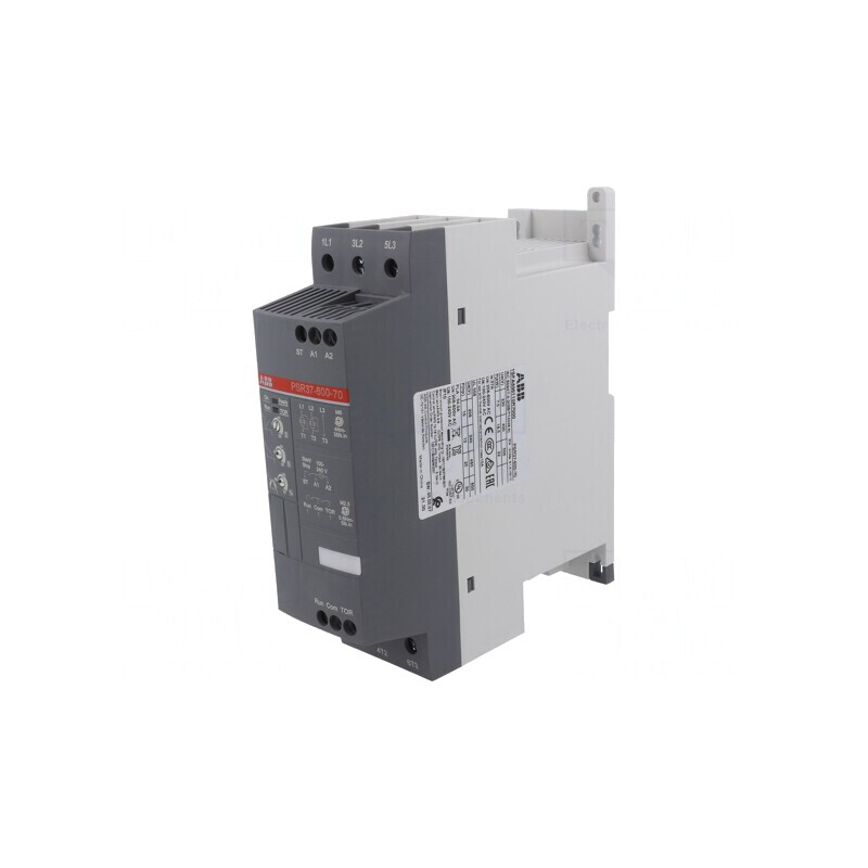 Softstart 18,5kW 37A pentru șină DIN 208-600VAC | Electronic-mag.ro | Componente Electronice Softstart 18,5kW 37A pentru șină DIN 208-600VAC | Electronic-mag.ro | Componente Electronice