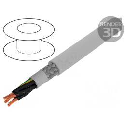 Cablu Pro-Met ecranat 5G1.5mm2 PVC