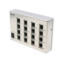 Switch Ethernet Neadministrabil 16 Porturi 24VDC RJ45