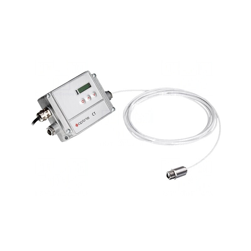 Pirometru Digital IP65 -50 la 600°C Rezoluție Optică 15:1 | Electronic-mag.ro | Componente Electronice