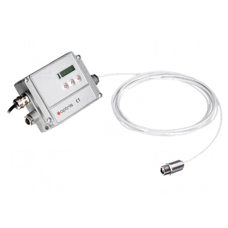 Pirometru Digital IP65 -50 la 600°C Rezoluție Optică 15:1 | Electronic-mag.ro | Componente Electronice