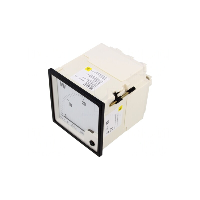 Aparat de Măsură a Puterii Analog pentru Panou 400V/230V 0-25KW | Electronic-mag.ro | Componente Electronice Aparat de Măsură a Puterii Analog pentru Panou 400V/230V 0-25KW | Electronic-mag.ro | Componente Electronice