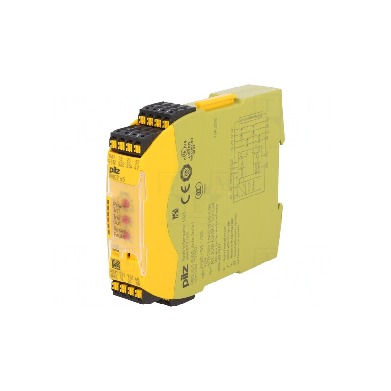 Releu de Siguranță 24VDC PNOZ s5 | Electronic-mag.ro | Componente Electronice Releu de Siguranță 24VDC PNOZ s5 | Electronic-mag.ro | Componente Electronice
