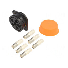 Conector Circular Soclu Mamă 6 PIN IP68 Buccaneer 9000 | Electronic-mag.ro | Componente Electronice
