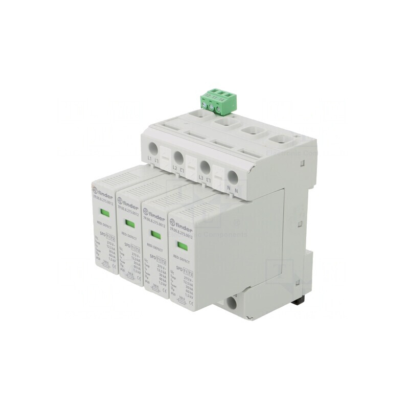 Limitator de Supratensiuni Tip 1 2P 50kA | Electronic-mag.ro | Componente Electronice
