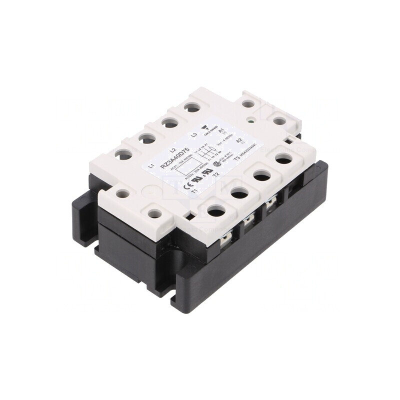Releu Semiconductor 75A 3-fazat 24-440VAC | Electronic-mag.ro | Componente Electronice