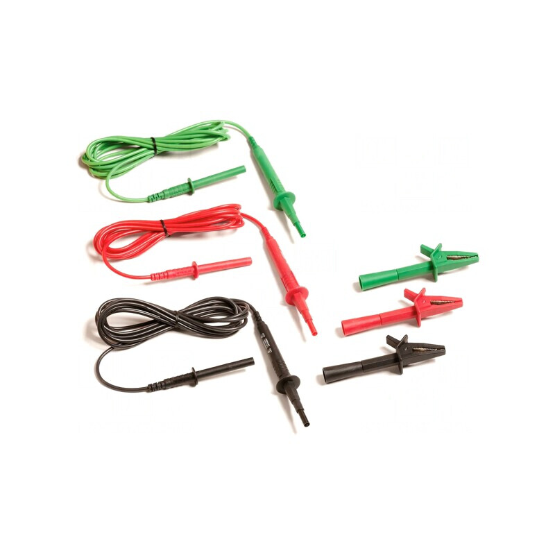 Set Cabluri de Măsurare cu Mufe Banană 4mm x3 | Electronic-mag.ro | Componente Electronice