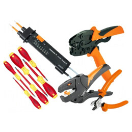 Kit Utilizare Generală Cabluri Rotunde și Plate 0,08-10mm2 10buc. | Electronic-mag.ro | Componente Electronice