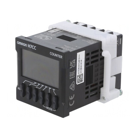 Contor electronic LCD impulsuri NPN 12-48VDC | Electronic-mag.ro | Componente Electronice