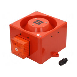 Semnalizator Luminos și Acustic 230VAC Sirenă și Lumină Flash | Electronic-mag.ro | Componente Electronice