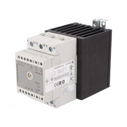 Releu Semiconductori 40A 3-Fazat IP20 | Electronic-mag.ro | Componente Electronice