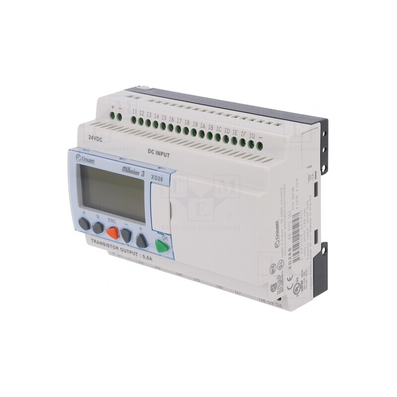 Releu Programabil 16 IN 10 OUT 24VDC IP20 | Electronic-mag.ro | Componente Electronice