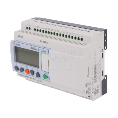 Releu Programabil 16 IN 10 OUT 24VDC IP20 | Electronic-mag.ro | Componente Electronice