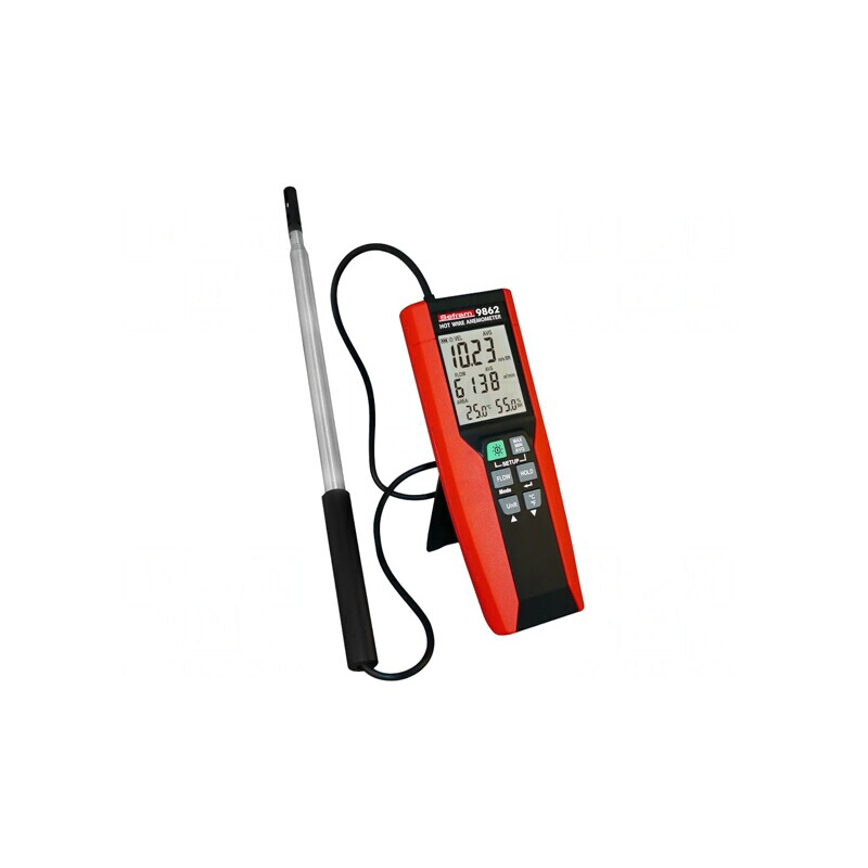 Termoanemometru LCD cu Husă SEFRAM9862 | Electronic-mag.ro | Componente Electronice