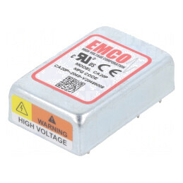 Convertor DC/DC 1W 12V la 0-2kVDC 5mA 250kHz CA20P | Electronic-mag.ro | Componente Electronice