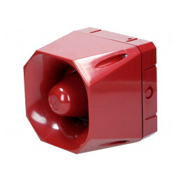 Sirena Acustică 120dB 18-28VDC Asserta Maxi IP66 | Electronic-mag.ro | Componente Electronice