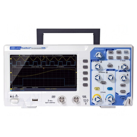 Osciloscop Digital 20MHz 2 Canale LCD 7" | Electronic-mag.ro | Componente Electronice