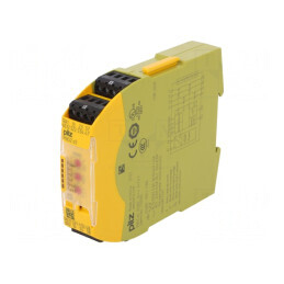 Releu de Siguranță PNOZ s5 24VDC 3 IN 4 OUT IP40 | Electronic-mag.ro | Componente Electronice
