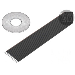 Cablu Bandă 1,27mm Cu 14x28AWG PVC 100FT | Electronic-mag.ro | Componente Electronice