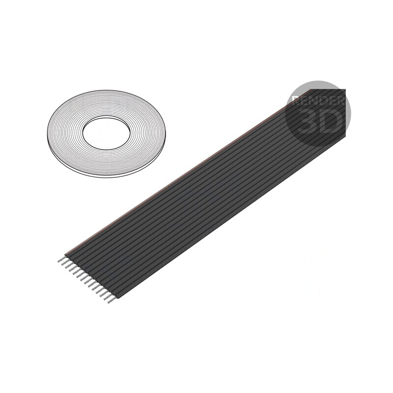 Cablu Bandă 1,27mm Cu 14x28AWG PVC 100FT | Electronic-mag.ro | Componente Electronice Cablu Bandă 1,27mm Cu 14x28AWG PVC 100FT | Electronic-mag.ro | Componente Electronice