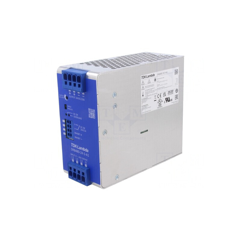 Alimentator Pulsatoriu DIN 480W 24V 20A | Electronic-mag.ro | Componente Electronice Alimentator Pulsatoriu DIN 480W 24V 20A | Electronic-mag.ro | Componente Electronice
