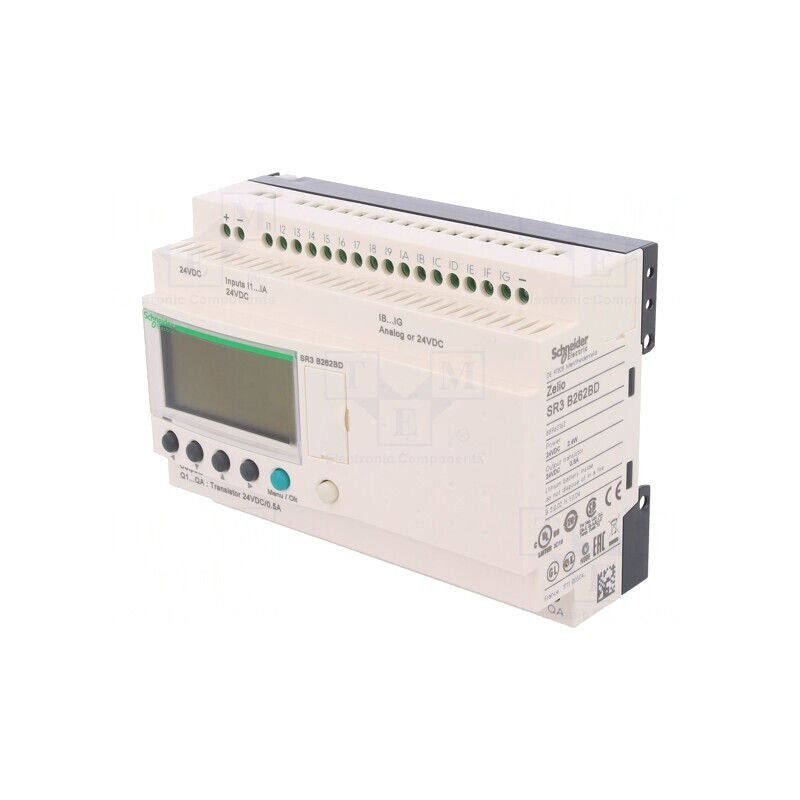 Releu Programabil Zelio Logic 16IN/6AI/10OUT | Electronic-mag.ro | Componente Electronice