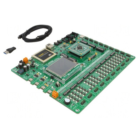 Kit Dezvoltare ARM STM32 cu Programare CODEGRIP și EASYMX PRO V7A | Electronic-mag.ro | Componente Electronice