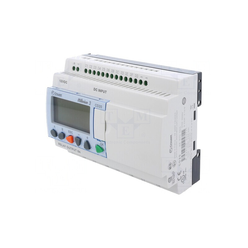 Releu Programabil 12 IN 8 OUT pentru Șină DIN | Electronic-mag.ro | Componente Electronice