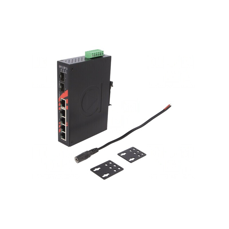 Switch Ethernet neadministrabil 7 porturi 12-48VDC | Electronic-mag.ro | Componente Electronice Switch Ethernet neadministrabil 7 porturi 12-48VDC | Electronic-mag.ro | Componente Electronice