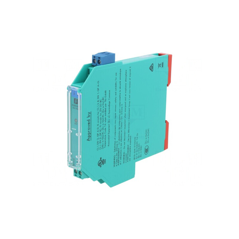 Adaptor Separator-Regulator Supapă Șină DIN 19-30VDC | Electronic-mag.ro | Componente Electronice