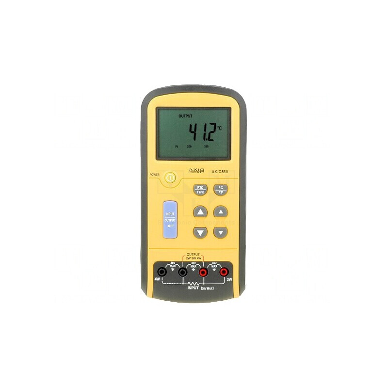 Calibrator RTD AX-C850 10mΩ-3.2kΩ | Electronic-mag.ro | Componente Electronice Calibrator RTD AX-C850 10mΩ-3.2kΩ | Electronic-mag.ro | Componente Electronice
