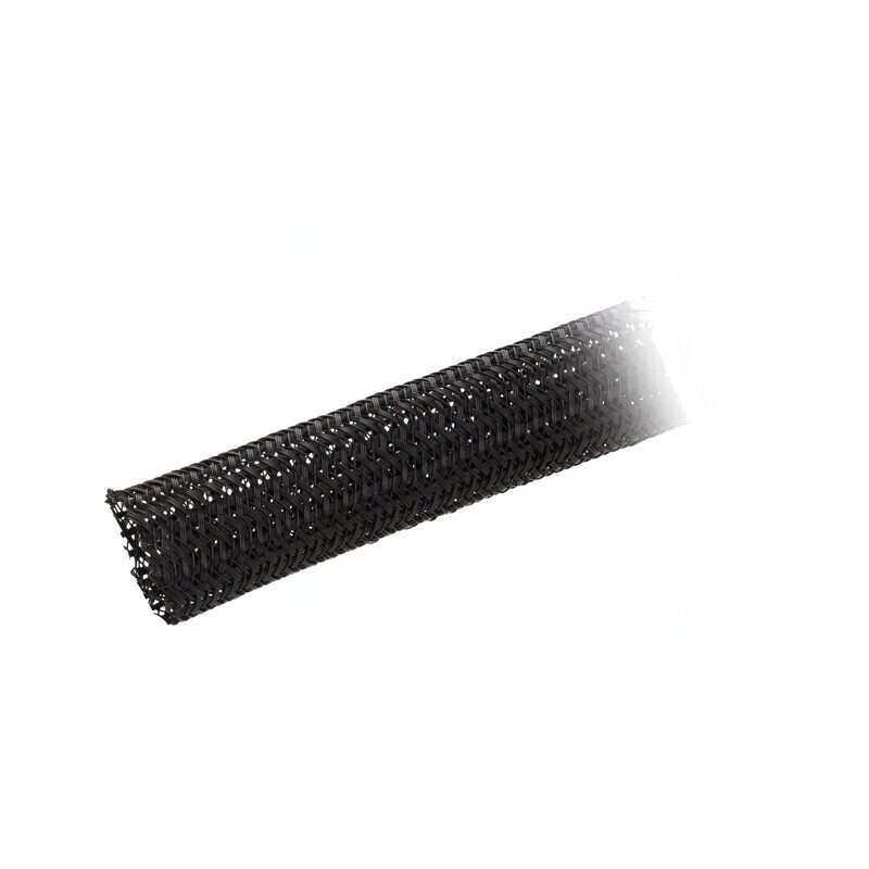 Trese poliester neagră 25,4mm 70÷125°C | Electronic-mag.ro | Componente Electronice