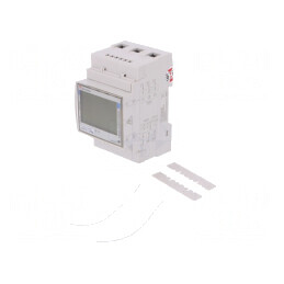 Contor Digital 3-Fazat pentru Șină DIN cu Ecran LCD | Electronic-mag.ro | Componente Electronice