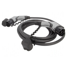Cablu eMobility 26.6kW Tip 2 5m 32A Trifazat | Electronic-mag.ro | Componente Electronice