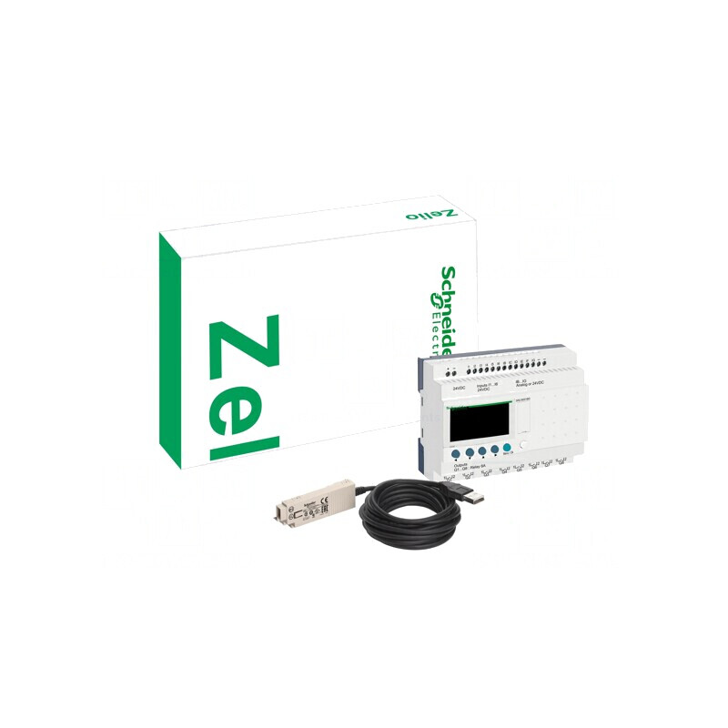 Kit Inițiere Șină DIN Zelio Logic 24VDC | Electronic-mag.ro | Componente Electronice