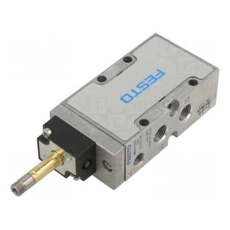 Ventil electromagnetic monostabil 5/2 aluminiu 2-10 bar IP65 | Electronic-mag.ro | Componente Electronice