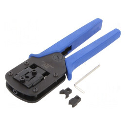 Unealtă de sertizat conectori RJ45 HIROSE ecranat | Electronic-mag.ro | Componente Electronice