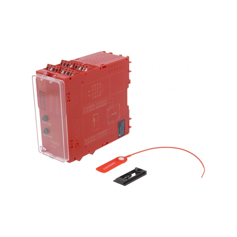 Releu de Siguranță 24V pentru Șină DIN | Electronic-mag.ro | Componente Electronice