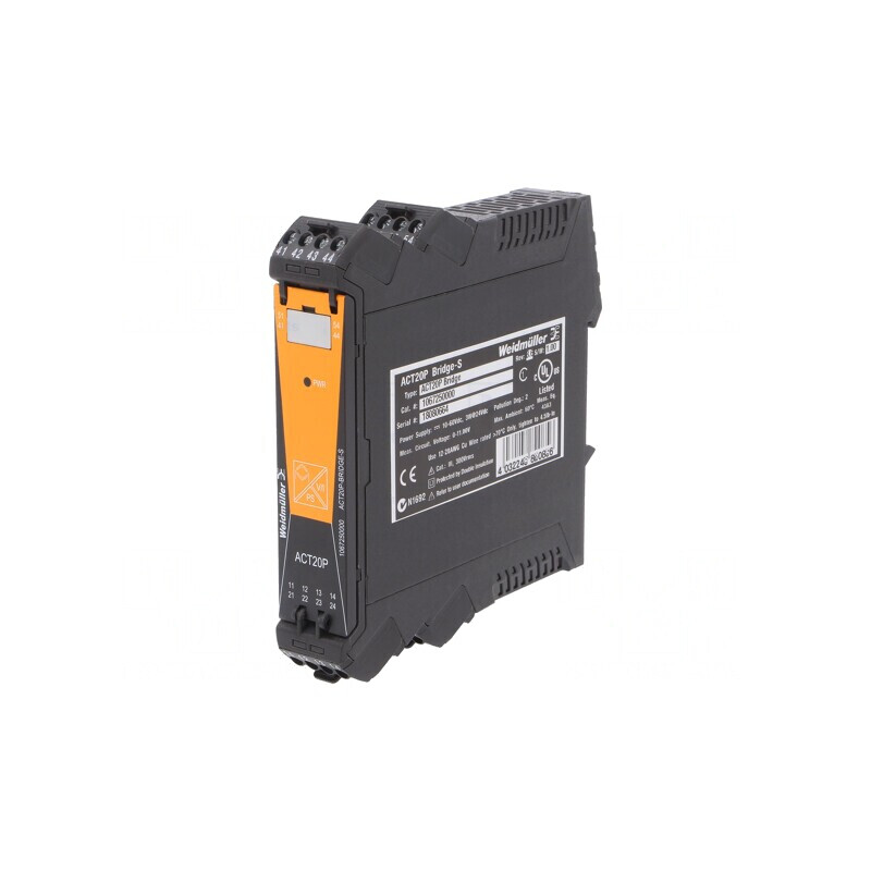 Adaptor pentru măsurare punți pe șină DIN 10-60VDC -40-70°C | Electronic-mag.ro | Componente Electronice