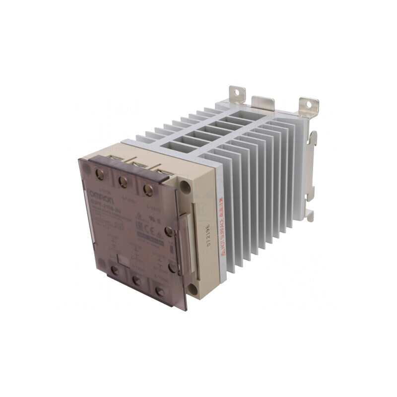 Releu Semiconductor 15A 3-Fazat 100-240VAC 12-24DC | Electronic-mag.ro | Componente Electronice