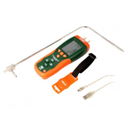 Termoanemometru Digital HD350 0-50°C 0-50mbar | Electronic-mag.ro | Componente Electronice