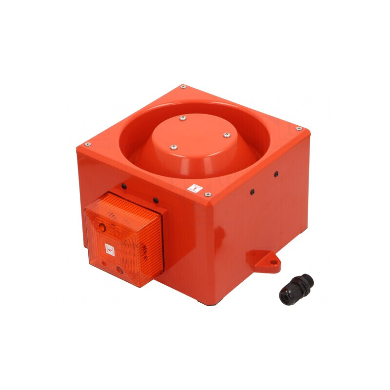 Sirenă cu Semnal Luminos și Acustic 24VDC | Electronic-mag.ro | Componente Electronice Sirenă cu Semnal Luminos și Acustic 24VDC | Electronic-mag.ro | Componente Electronice
