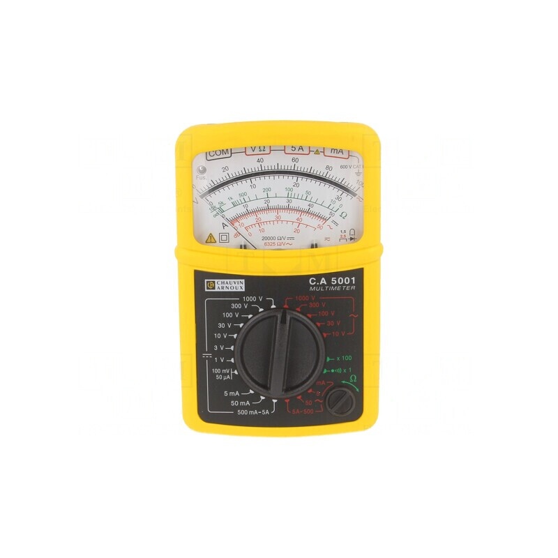 Multimetru Analogic cu Gama Tensiune VDC 100mV-1kV | Electronic-mag.ro | Componente Electronice