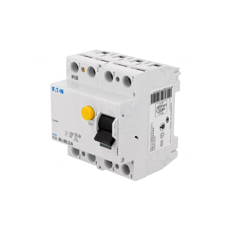 Întrerupător diferențial 40A 30mA 4P 400VAC | Electronic-mag.ro | Componente Electronice