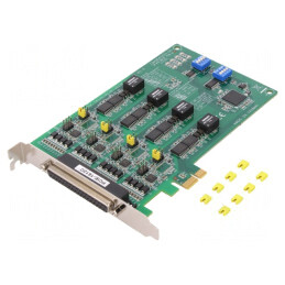Placă porturi seriale PCI RS232/RS422/RS485 x4 PCIE-1612C-AE