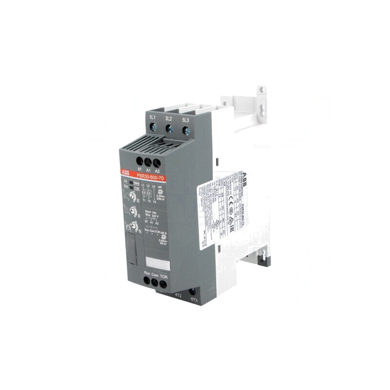 Softstart 15kW 30A pentru şină DIN 208-600VAC | Electronic-mag.ro | Componente Electronice