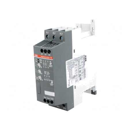 Softstart 15kW 30A pentru şină DIN 208-600VAC | Electronic-mag.ro | Componente Electronice
