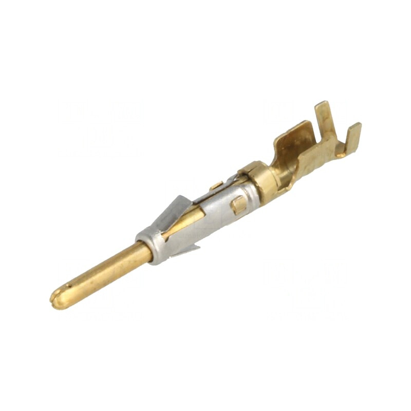 Pin Tată Aurit Crimpat pe Cablu 10A 18AWG-16AWG | Electronic-mag.ro | Componente Electronice