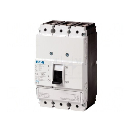 Separator-întrerupător 3 Poli 125A IP20 | Electronic-mag.ro | Componente Electronice